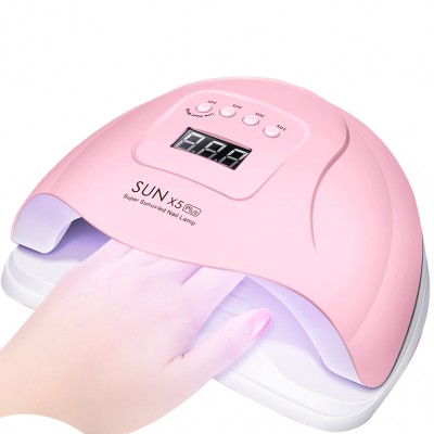 120W SUN5X Plus Gel Nail Lamp UV LED Dryer Curing Lamps Light Fingernail & Toenail Polish Art Professional