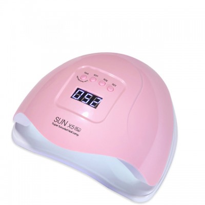 120W SUN5X Plus LED UV Nail Lamp Gel Nail Dryer Curing professional UV lamp with LCD Timer Setting